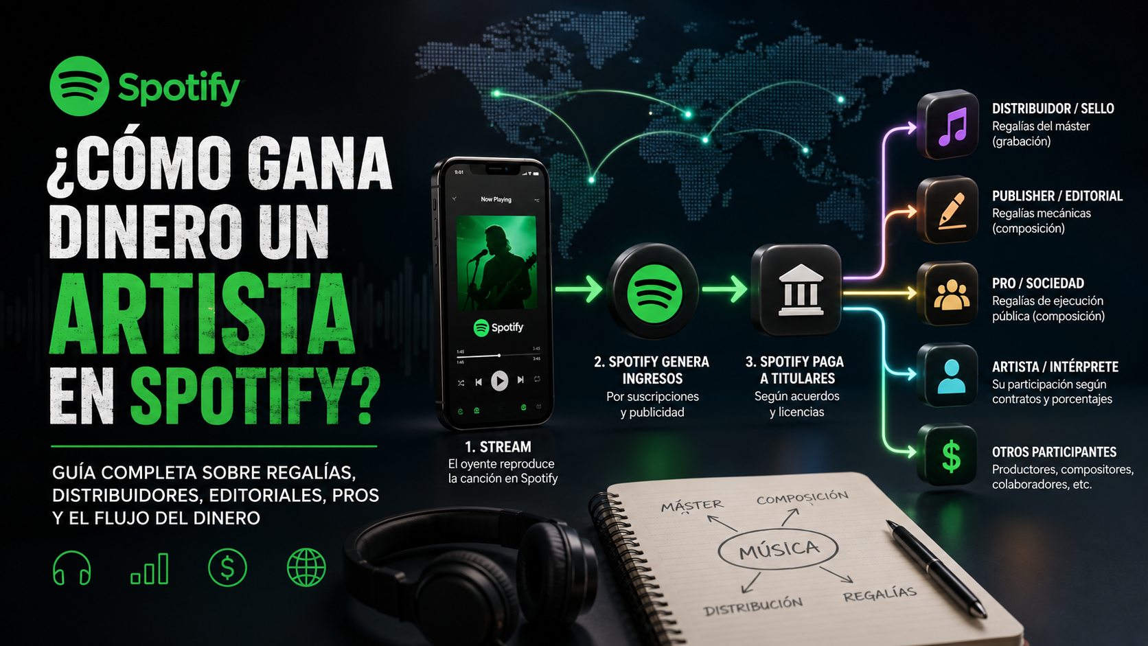 How Does an Artist Make Money on Spotify?