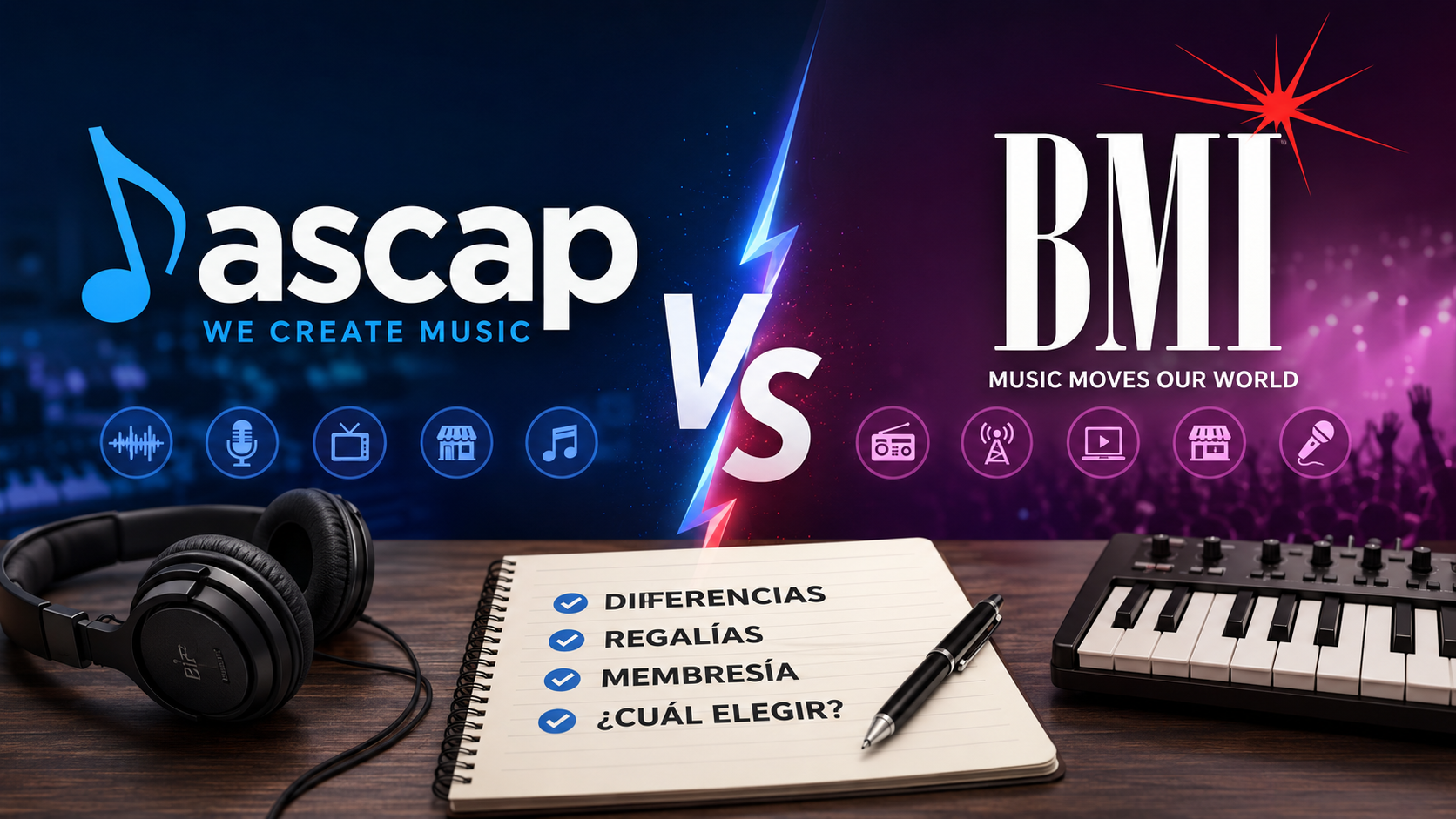 ASCAP vs BMI: Which Is Better for Artists and Songwriters?